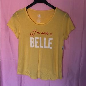 Disney Beauty and the Beast Scoop Neck T-Shirt